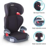 Graco Junior Maxi Kindersitz 15-36 kg, Kindersitzgruppe 2/3, Kindersitzerhöhung, 4 bis 12 Jahre, Armlehnen und Kopfstütze höhenverstellbar, leicht, mit Getränkehalter – Bild 3