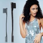 3 Stück Toupier Bürste Set Doppelkanten Bürste und Kamm Borsten Haarbürste Kamm Pflege Kanten Bürste Kämme Robuster Rattenschwanz Kamm für Friseurin Frauen Baby Kinder – Bild 6