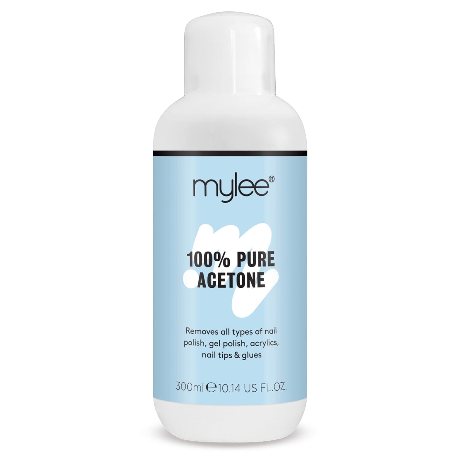 515ME0FgonL._SL1500_ Mylee Reines Aceton – Entfernt UV-Gellack, Acryl & Tips (300 ml)
