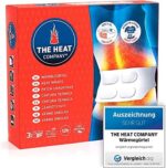 THE HEAT COMPANY Wärmegürtel - 3 Stück - EXTRA WARM - Preis-Leistungs-Sieger - 12 Stunden wohlige Wärme - sofort einsatzbereit - luftaktiviert - rein natürlich - für alle Grössen S-XL