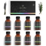 Luana Rose Ätherische Öle Set - 8x-12x Duftöle 100% Naturrein für Diffuser - Aromatherapie Aroma Öl Geschenkset für Luftbefeuchter - Essential Oils für Massage Kerzen Seife
