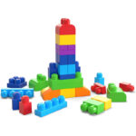 Mega Bloks Bausteine – 60 Stück, ab 1 Jahr, mit Aufbewahrungsbeutel