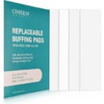 Nail Buffer Replacement Pads 1 Pack - White