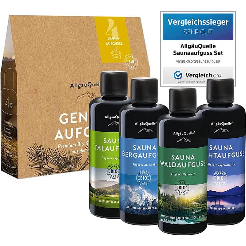 sauna oil Saunaaufguss Set