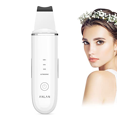 31oD1BTCs9L.jpg Ultraschallpeelinggerät ANLAN Skin Scrubber,Ultraschall-Peeling Porenreiniger Akne-Entferner Ionen Hautreiniger für Gesichtsreinigung Gesichtspflege – Bild 1