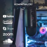 Blue Yeti USB-Mikrofon für Streaming, Gaming & Podcasting – Plug & Play – Schwarz – Bild 7