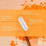 MAISON NATURELLE® | Vegane Leerkapseln Gr. 00 (1000 Stück) – leere Kapseln zum Befüllen transparent, aus HPMC Kieferfaser hergestellt - Leere Kapsel für den Kapselfüller, Kapselhüllen – Bild 6