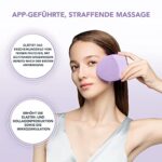 FOREO LUNA 3 Empfindliche Haut, Gesichtsreinigungsbürste, Straffendes Gesichtsmassagegerät, Hygienische Gesichtspflege, Reisefreundliches Gesichtspeeling, Silikonbürste, App-verbunden – Bild 4