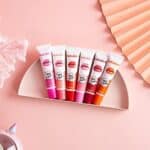 [Original UK Brand] 6er Set kukubird Tattoo Farbe Peel Off Mask Farbton Langlebig Wasserdicht Tattoo Lipgloss – Bild 2