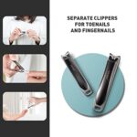 BEZOX Nagelknipser Set aus Edelstahl – Für Finger- & Fussnägel – Bild 6