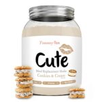 CUTE NUTRITION Mahlzeitenersatz Shake - 500g - Diät Shake inkl. Trainingsplan - Protein Shake Low Carb - Eiweisspulver GVO-frei von Tummy Tox