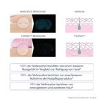 FOREO LUNA 3 Empfindliche Haut, Gesichtsreinigungsbürste, Straffendes Gesichtsmassagegerät, Hygienische Gesichtspflege, Reisefreundliches Gesichtspeeling, Silikonbürste, App-verbunden – Bild 3