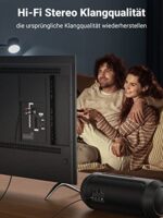 UGREEN Klinke auf Cinch Kabel 3,5mm Klinke Chinch Stereo Audio Kabel für TV, PC, Handy, MP3-Player, Lautsprecher, Heimkino, Autoradio, Tablet, Verstärker, Soundbar usw. – Bild 3