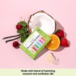 Sky Organics Bio Lippenbalsam - USDA-Zertifizierter Bio Lippenpflegestift - 6 Verschiedene Geschmacksrichtungen - Feuchtigkeitsspendende Lippenpflege für Trockene Lippen Beruhigt & Pflegt - 4-er Pack – Bild 3