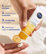 NIVEA SUN UV Gesicht Anti-Age Sonnenschutz Q10 mit LSF 50 (50 ml), feuchtigkeitsspendende Gesichtssonnencreme, Anti-Falten Sonnencreme mit Schutz vor UVA-/ UVB-Strahlung – Bild 3