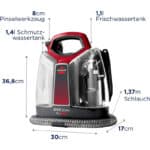 BISSELL SpotClean ProHeat - Teppich- & Mehrflächen-Fleckenreiniger, inkl. Zubehör & Formel – Bild 7