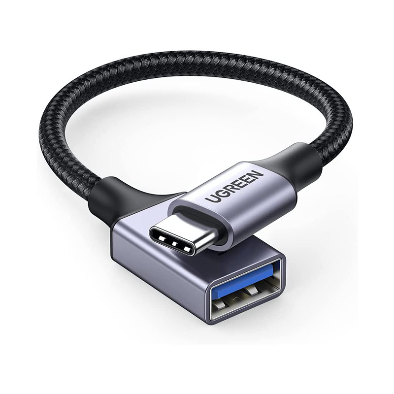 gray UGREEN Adapter USB C auf USB OTG Adapter USB C kompatibel mit iPad Pro 2021, MacBook Pro, Galaxy S22/S21, Note 20 Ultra, A53, Tab S7/S8, Huawei P40, Redmi Note 10 Pro usw. – Bild 1