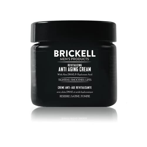 31X7nvFhAsL.jpg Brickell Men's Gesichtscreme Männer, Revitalisierende Anti Aging Creme für Männer, Natürliche & organische Anti Falten Creme, Mit Aloe, DMAE & Hyaluronsäure, 59 ml – Bild 1