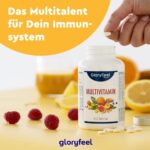Multivitamin Hochdosiert - 450 Tabletten (15 Monate) - Alle Wertvollen A-Z Vitamine und Mineralstoffe - Unterstützt das Immunsystem** - Laborgeprüft ohne Zusätze in Deutschland hergestellt – Bild 8