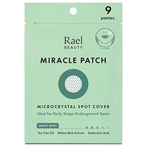 41E72ESd-XL.jpg Rael Mikrokristall Akne Healing Patches - Pickel Akne Spot Tea Tree Treatment (1 Packung,9 Pflaster) – Bild 1