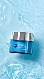 NIVEA Hydra Skin Effect Nachtcreme – Regenerierende Gel-Creme mit Hyaluron für 72h Feuchtigkeit (50 ml) – Bild 8