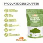 Matcha Tee Pulver Bio - Premium-Qualität - Original Green Tea aus Japan. Japanischer Matcha ideal zum Trinken. Grüntee-Pulver für Latte, Smoothies, Matcha-Getränk. Hergestellt in Uji, Kyoto. – Bild 3