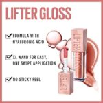 Maybelline New York Glänzender Lipgloss für voller wirkende Lippen, Feuchtigkeitsspendend, Mit Hyaluronsäure, Lifter Gloss – Bild 5