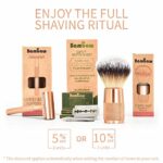Metall Rasierer Frauen | Eco Rasierer Frauen | Nassrasierer Damen | Rasierhobel Damen | Zero Waste Rasierer | Einklingen Rasierer | Safety Razor | Double Edge Razor | Bambaw – Bild 6