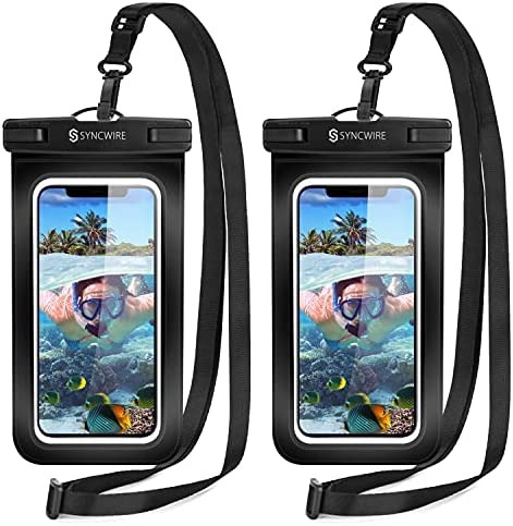 51hsqVTnSGL._AC_.jpg Syncwire wasserdichte Handyhülle Unterwasser Wasserfeste - 2 Stück 7 Zoll DOPPELT VERSIEGELT Wasserdicht Handy Hülle Handytasche für iPhone 13 Pro Max Mini 12 SE 11 XS XR X 8 7 6+ Samsung Huawei etc – Bild 1