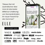 Eclat Skincare, Bio Aloe Vera Gel für Gesicht, Haare und Körper, 100% natürliches Bio Aloe Vera Gel für die Hautpflege nach der Sonne, beruhigend, feuchtigkeitsspendend, handgeerntet und kaltgepresst in Australien – Bild 7