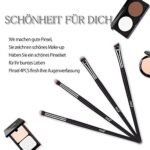 MSQ Augenpinsel Pinselset Makeup Lidschatten Pinselset Makeup Blender Pinsel Pinselset Augen Pinselsets Blending Brush Augenpinsel Set Make up Pinsel Set Lidschattenpinsel – Bild 2