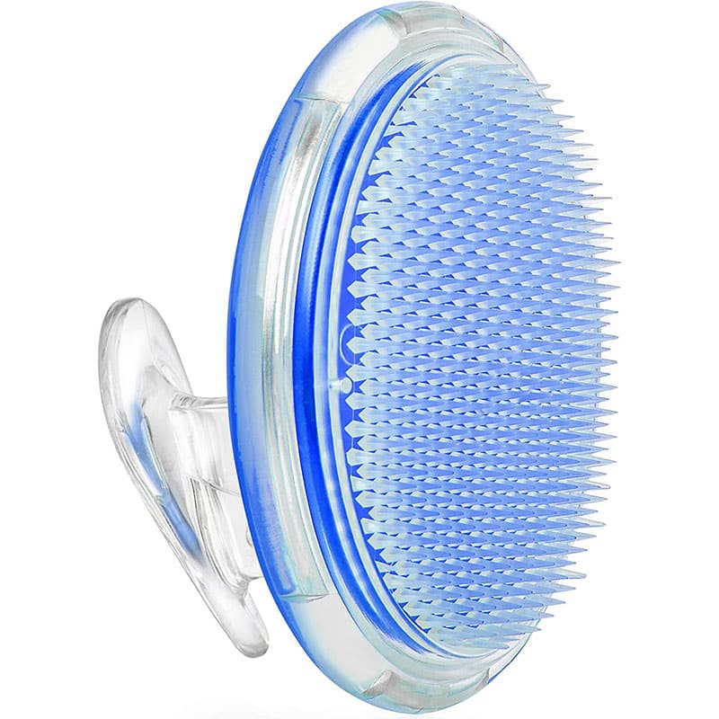 Dylonic Nass- & Trockenbürste - Peeling Körper - Körperbürste zur Behandlung von Eingewachsenen Haaren und Rasierbrand - Gesicht, Achselhöhle, Beine, Hals, Bikinizone - Seidig Glatte Haut - von Dylonic – Bild 1