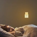 Brisun, Nachtlicht Steckdose mit Bewegungsmelder, LED Nachtlicht mit Helligkeit Einstellbar 3 Modi (Auto/ON/OFF) für Kinderzimmer, Flur, Schlafzimmer, Badezimmer,Wohnzimmer, Warmweiss [Energieklasse D] – Bild 3