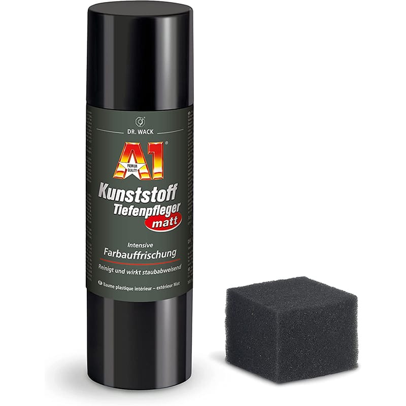 A1 DR. WACK - A1 Kunststoff Tiefenpfleger, glänzend oder matt, 250 ml – Pflege für innen & aussen mit UV-Schutz – Bild 1