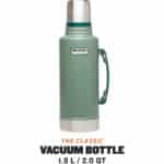 Stanley Classic Legendary Bottle Hammertone Green - Edelstahl Thermosflasche - BPA-frei -  Spülmaschinenfest - Deckel dient als Becher – Bild 3