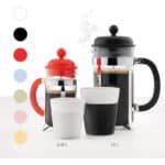 Bodum 1918-01 CAFFETTIERA Kaffeebereiter (French Press System, Permanent Edelstahlfilter, 1,0 liters) – Bild 5