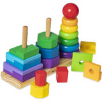 Melissa & Doug | Lernspielzeug | Holzspielzeug mit Formen | 2+ | Geschenk für Jungen oder Mädchen – Bild 4