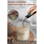Stabfeuerzeug Lichtbogen Feuerzeug - Küche Gadgets, Elektronisch Plasma Feuerzeug USB Aufladbares Winddichte Flammenlose für Yankee Kerzen, Grill, Herd, Camping, Kamin – Bild 2