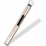 REIDEA Lichtbogen Stabfeuerzeug USB Aufladbar Feuerzeug, Lang Elektronisch Lichtbogen Feuerzeug/Arc Lighter für Kerzen, Feuerwerk, Küche, Flammenlos Kerzenanzünder
