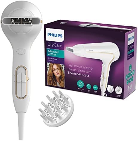 41mt151PsiL._AC_.jpg Philips DryCare Advanced Haartrockner mit Volumendiffusor (Modell HP8232/00) – Bild 1