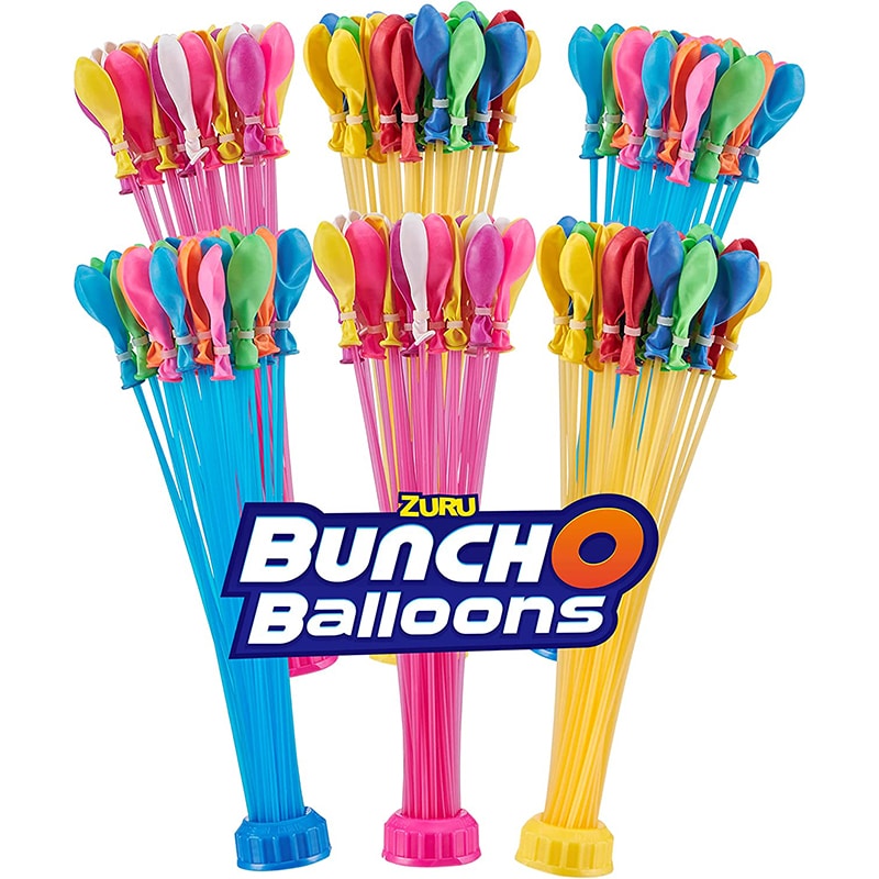 bunch Bunch O Balloons Crazy Colour 200+ Schnell zu füllende, selbstverschweissende Wasserballons – Bild 1