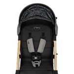 MoMi ESTELLE DAKAR Kinderwagen ab 6. Monat (bis 22 kg), klappbarer Buggy mit 5-Punkt-Sicherheitsgurt, Einkaufskorb Liegefunktion, Teleskop-Stange zu Ziehen, steht nach Zusammenklappen Leopard – Bild 15