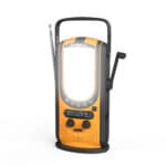 Tragbares Solar Kurbelradio mit LED Lampe und SOS-Alarmfunktion – Bild 2