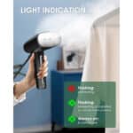 HOMEASY Reise Dampfglätter Steamer Dampfglätter 110ml Reisebügeleisen 800W
