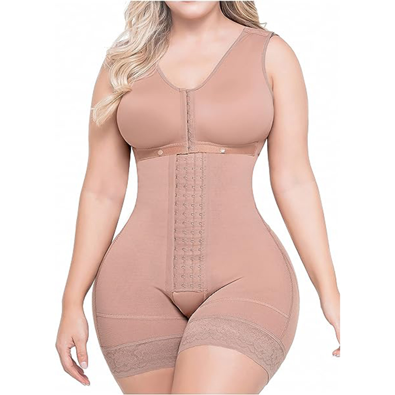 mocha Sonryse 086BF Damen Figurformer Bodys Schlank Wäsche Taillerformer Shapewear – Bild 1