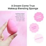 Miss A Aoa Collection Make-up Schwamm Set Makeup Blender Latexfrei und High Definition Set von 6 Makeup Blender für Puder, Creme und Flüssigkeit, Super Soft Wonder Blender Beauty Cosmetic Tool – Bild 4