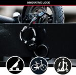 MASTER LOCK – Ideal für Scooter Roller, Fahrrad, Kinderwagen, Sportausrüstung – Bild 2