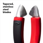 OXO Good Grips Erdbeerstrunkentferner, Apfelausstecher, Apfelschneider, Avocado-Werkzeug, Avocadoschneider, Gemüsebürste, Kirschen- und Olivenentsteiner, Kugelausstecher, Mangoschneider – Bild 3