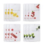 EUNYUL Daily Care Gesichtstuchmasken 12 Typen 22 ml x 10-12 Stück Koreanische Hautpflege Hypoallergenes Tencel-Blatt & natürliche Inhaltsstoffe – Bild 3