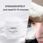 LANBENA Mitesser-Maske, Nasenpflanzen-Porenstreifen, Mitesser-Entferner-Maske, Peel-off-Maske, Gesichtsporenreiniger, reinigende Gesichtsmaske, Nasenporenstreifen – Bild 3